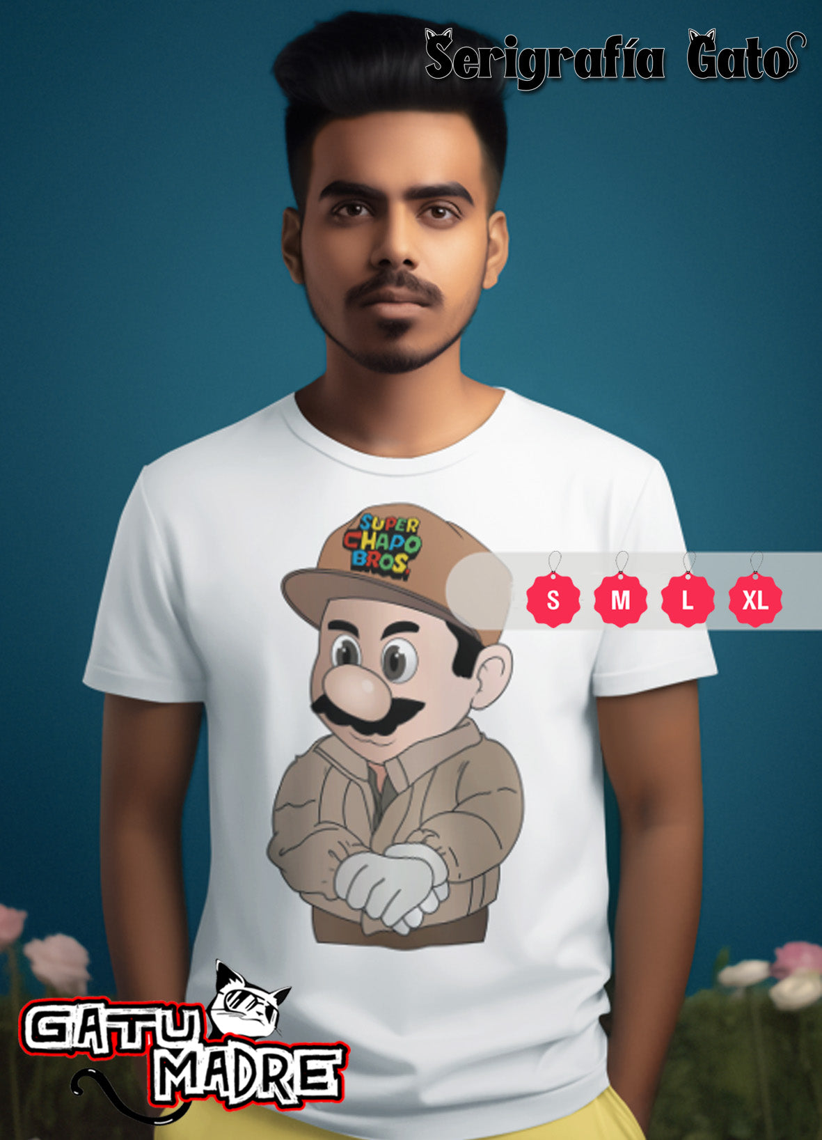 Playera Super Chapo Bros