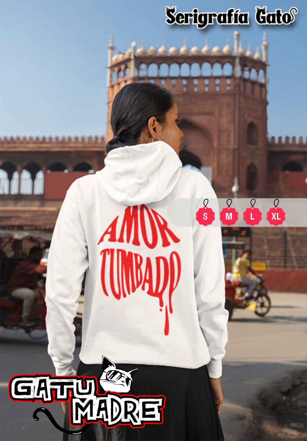 Sudadera Amor Tumbado