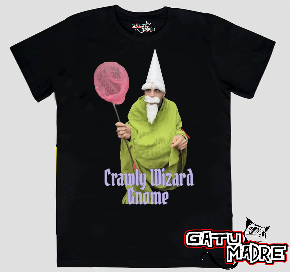 Playera CRAWLY WIZARD GNOME