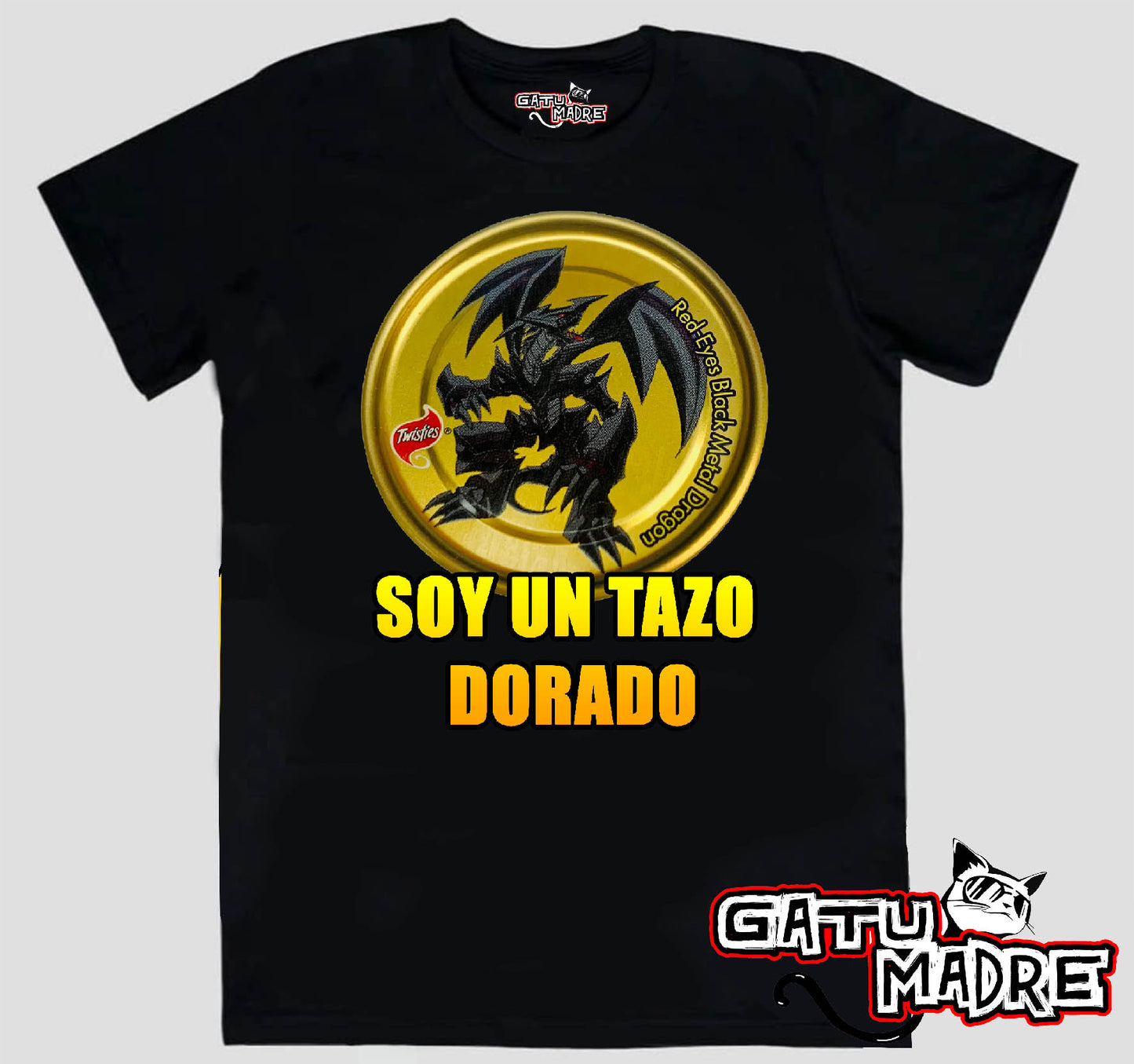 Playera SOY UN TAZO DORADO