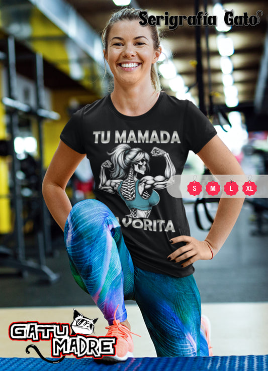 Playera Gym Tu Mamada Favorita