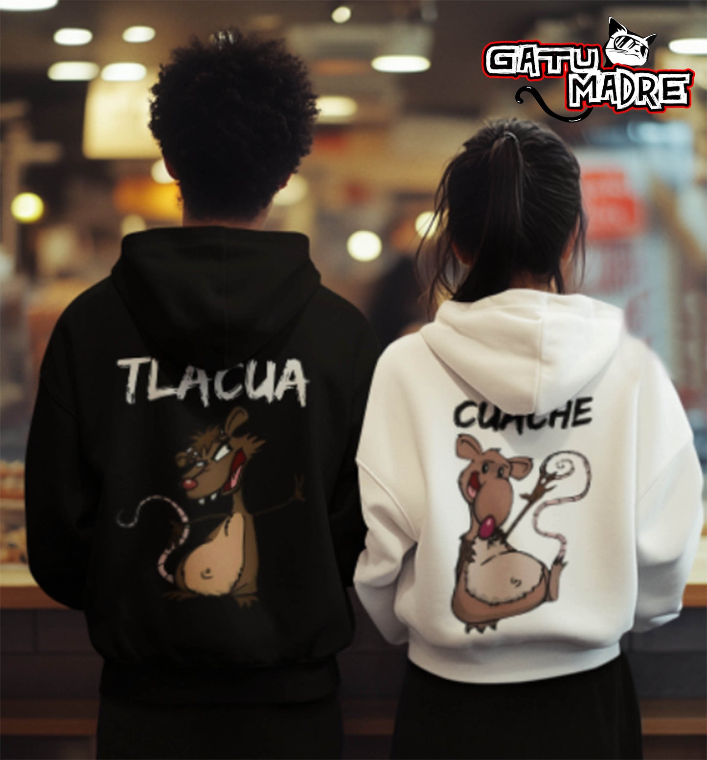 Sudaderas TLACUA & CUACHE PACK DÚO